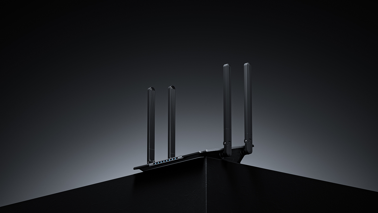 【2025-5月产品渲染图】 两款路由器产品