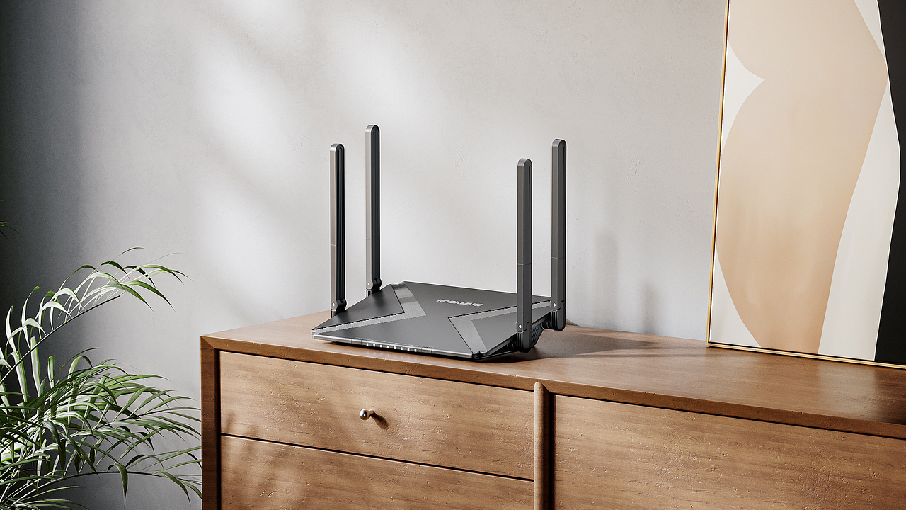 【2025-5月产品渲染图】 两款路由器产品