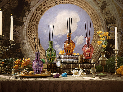 魔法系植物香氛静物摄影/Airfunk/椰放香氛/逆光者视觉