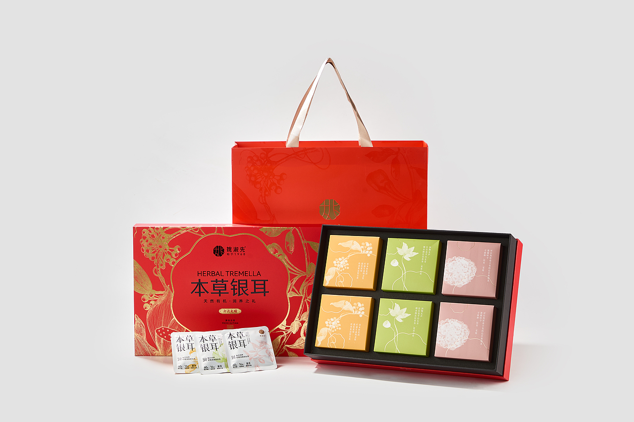 理感丨姚淑先六六银耳羹礼盒（图ZMzkwOTQ0NDE2） - 包装 - 站酷设计师理感原创素材 - 站酷ZCOOL