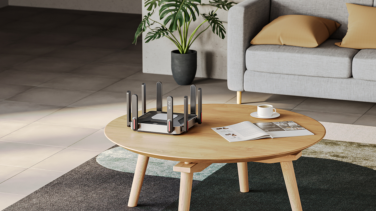 【2025-5月产品渲染图】 两款路由器产品