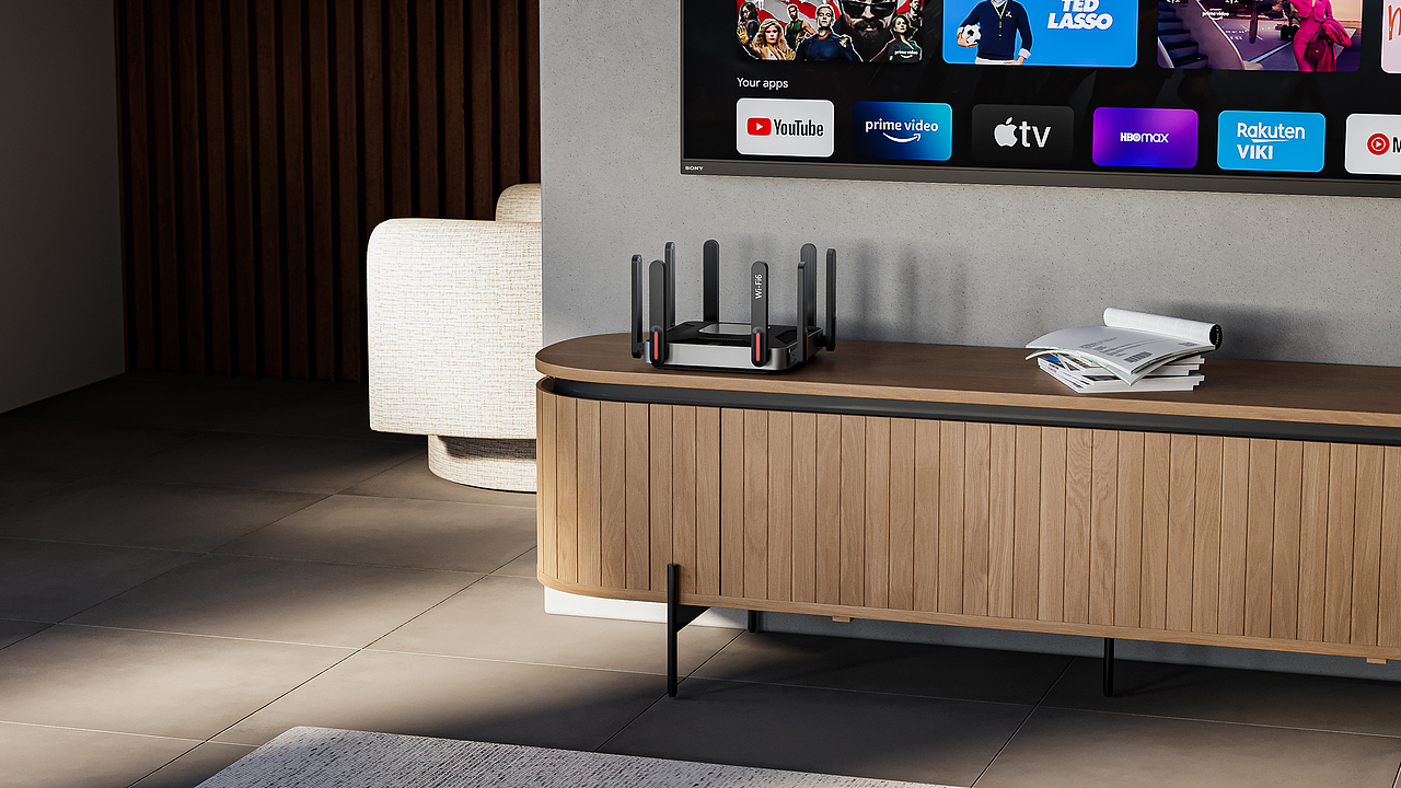 【2025-5月产品渲染图】 两款路由器产品