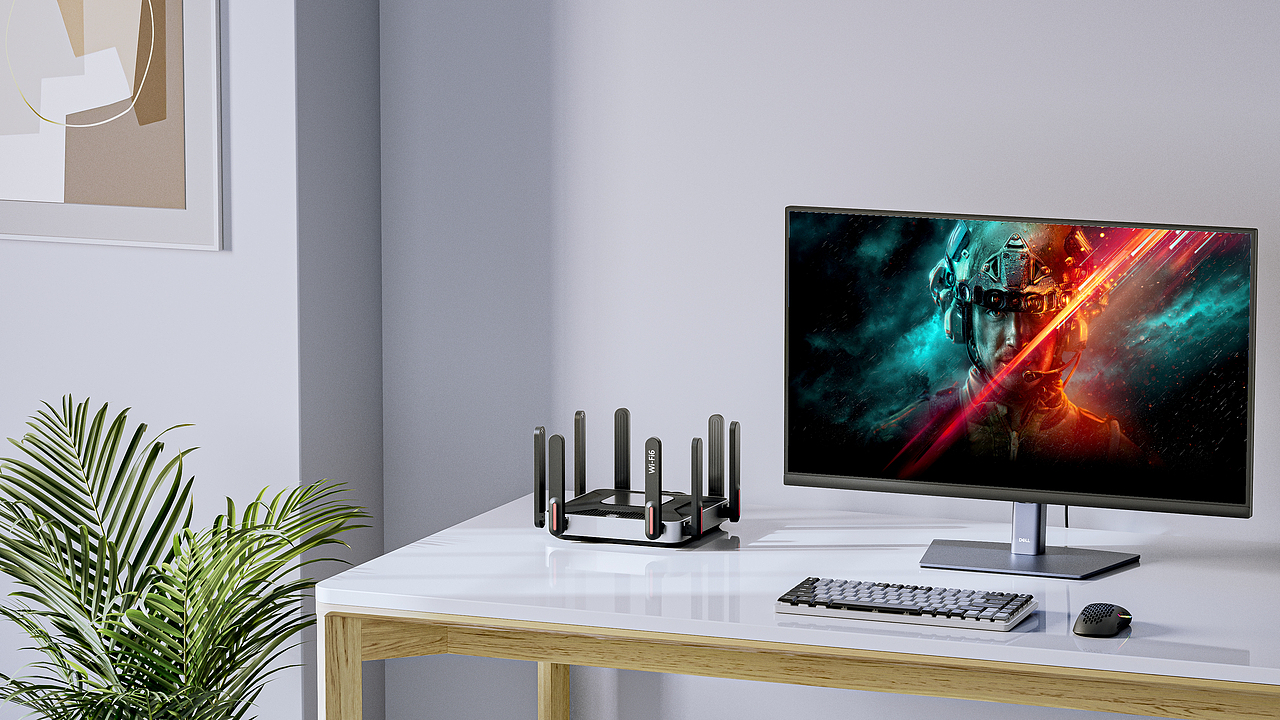 【2025-5月产品渲染图】 两款路由器产品