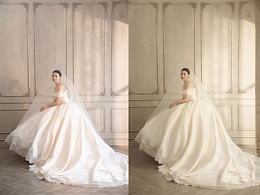 婚紗樣片-室內(nèi)白紗