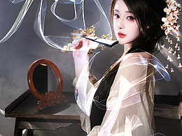 咸鱼娱乐|古风女团人物周赛冠军海报设计