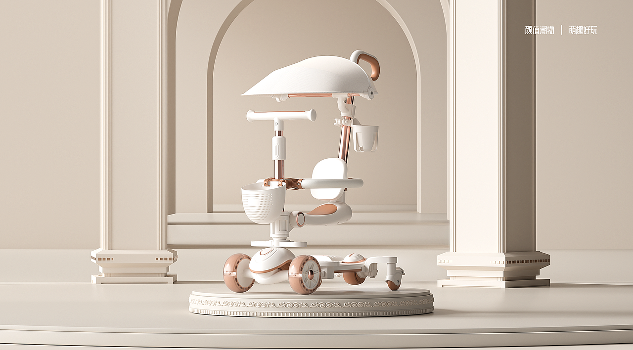 儿童滑板车 多功能滑板车 滑板车（图ZMzkwOTYxNjQ0） - 电商 - 站酷设计师傑視覺原创素材 - 站酷ZCOOL