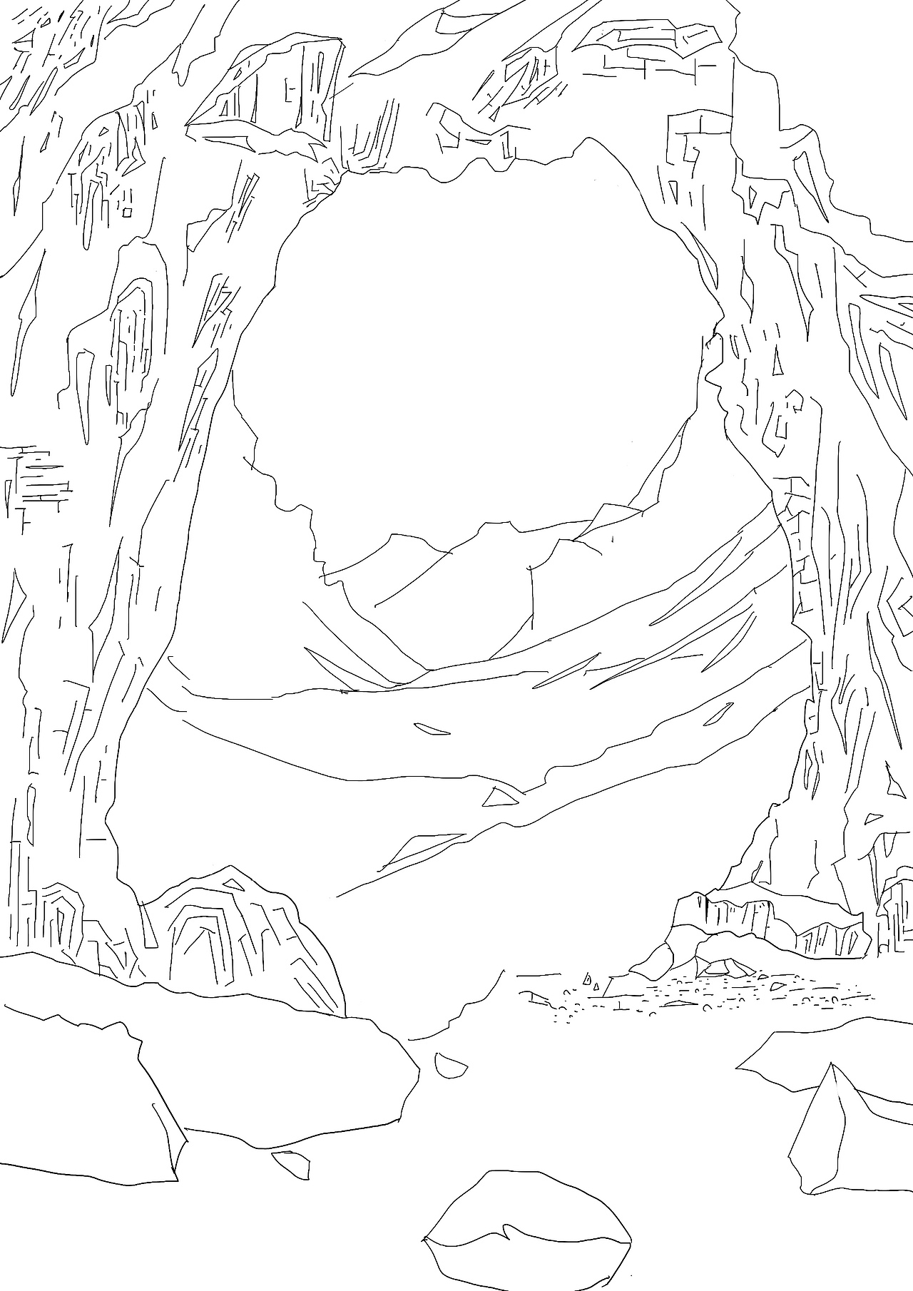 隐世（图ZMzkwOTYyNzgw） - 艺术插画 - 站酷设计师yoga是插画师呀原创素材 - 站酷ZCOOL