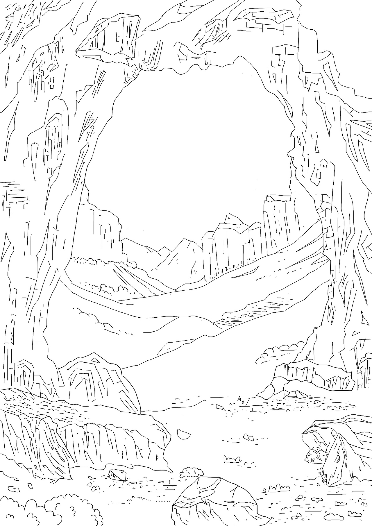 隐世（图ZMzkwOTYyNzc2） - 艺术插画 - 站酷设计师yoga是插画师呀原创素材 - 站酷ZCOOL