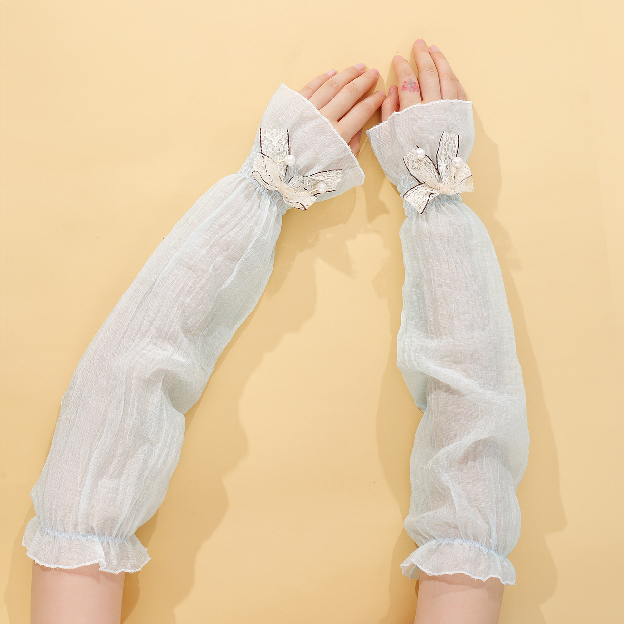 青屿商拍社 | 夏天来袭,爽快的冰袖来咯~