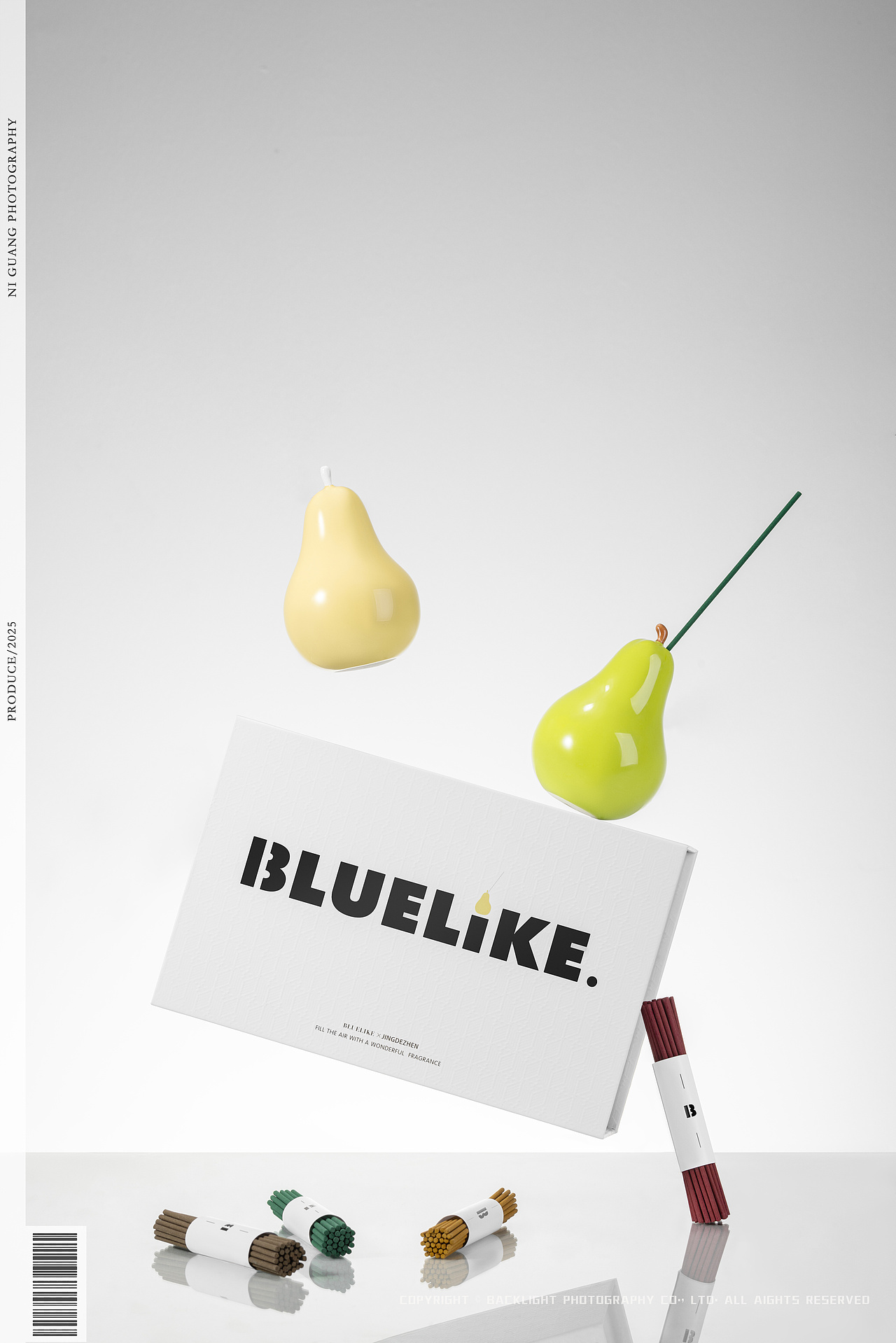 瓷梨线香礼盒/香氛礼物/静物摄影/产品摄影/极简风（图ZMzkwOTc3Nzc2） - 产品摄影 - 站酷设计师逆光者视觉原创素材 - 站酷ZCOOL