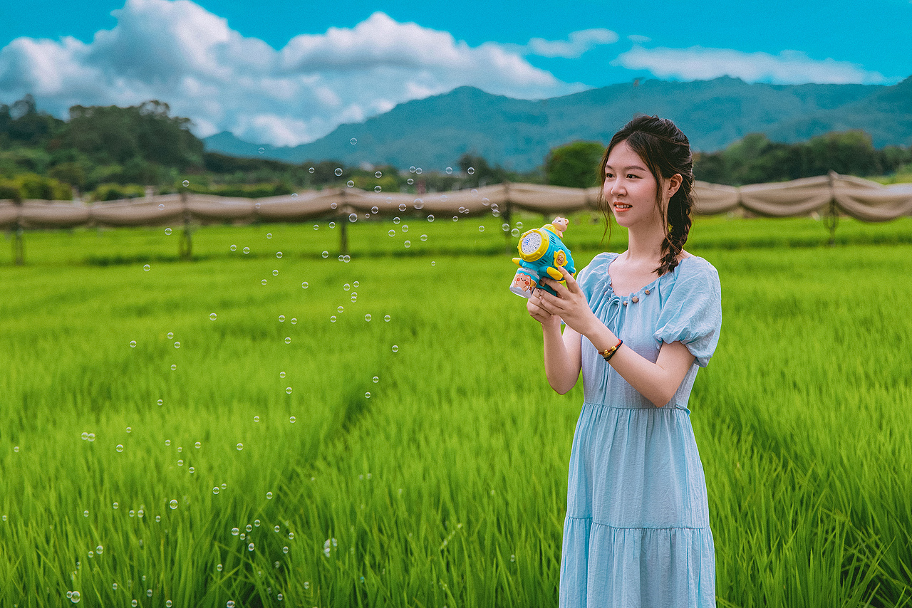 日系胶片风格稻田人像（图ZMzkwOTgwMDky） - 人像摄影 - 站酷设计师摄影师杨涛原创素材 - 站酷ZCOOL