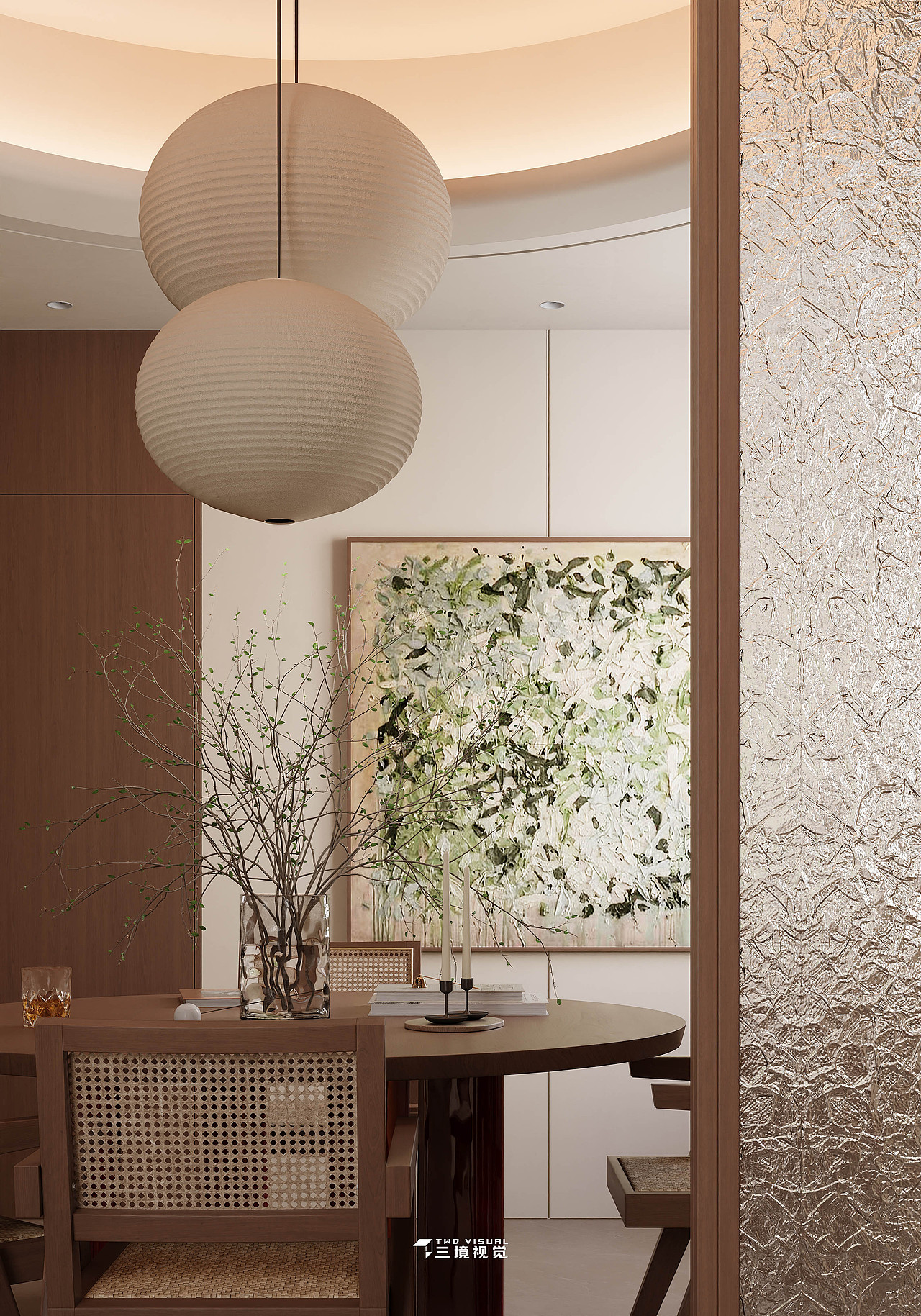 住宅-自建房的自然原木风