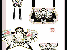 繡花包包以及掛飾設(shè)計