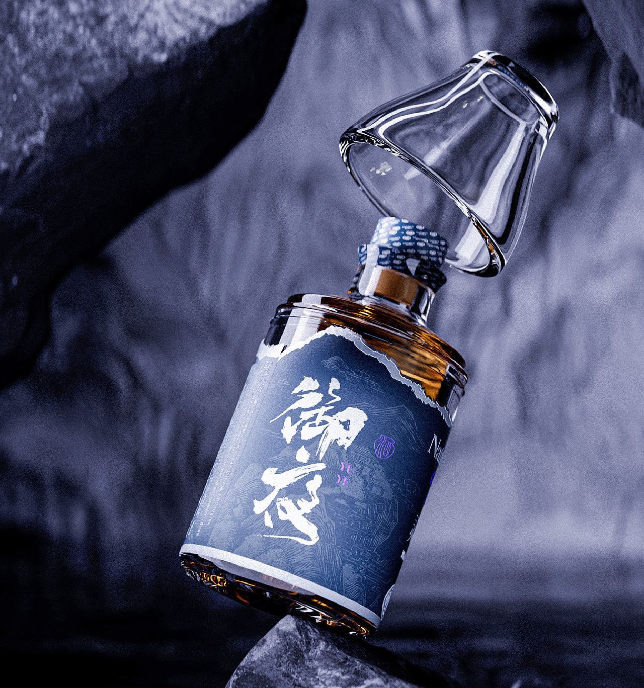 寻然灵萃-阳元&御夜 灵芝露酒 - 包装全案设计（图ZMzkwOTg4NDYw） - 包装 - 站酷设计师立尹design原创素材 - 站酷ZCOOL