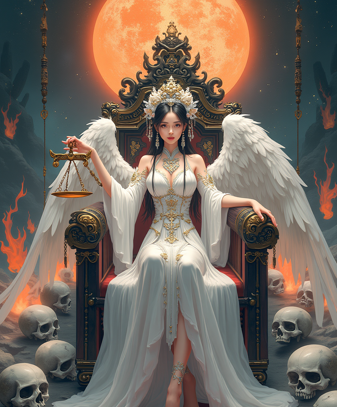 中国神话中的玄女素女采女三女神