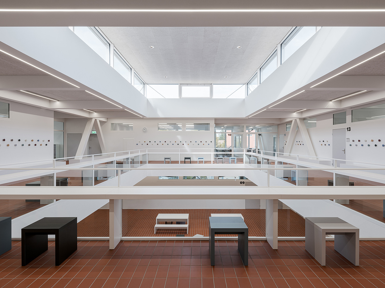 国外学校导视系统设计分享