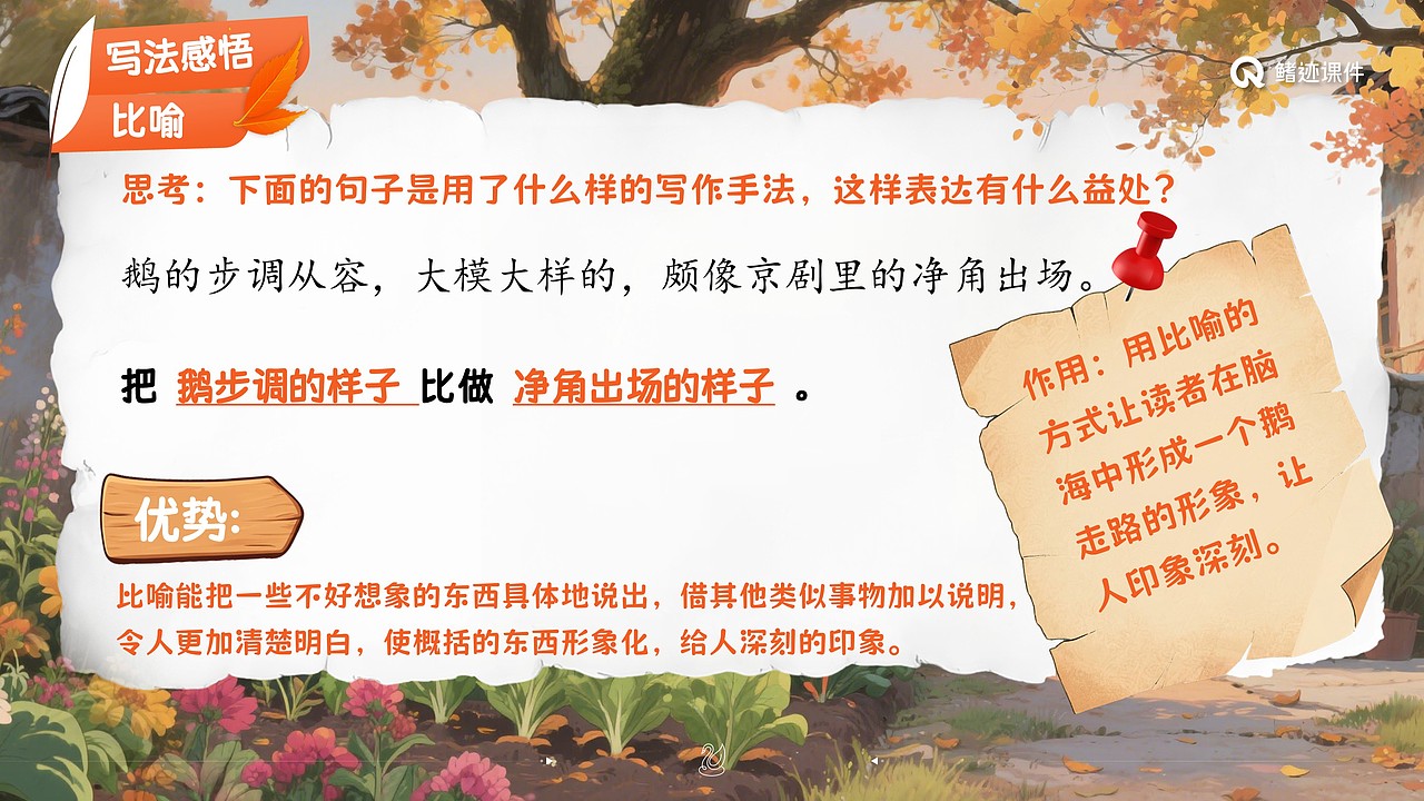 小学语文公开课课件《白鹅》