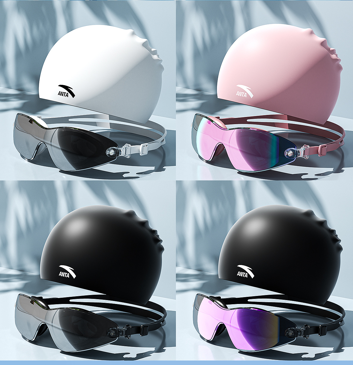 安踏-镀膜泳镜详情