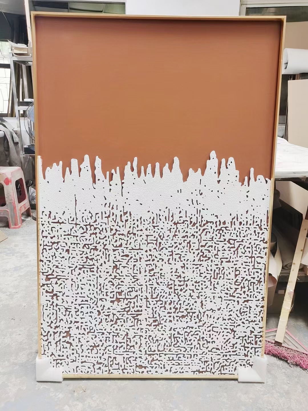 平行艺术|售楼处定制款装饰画实拍