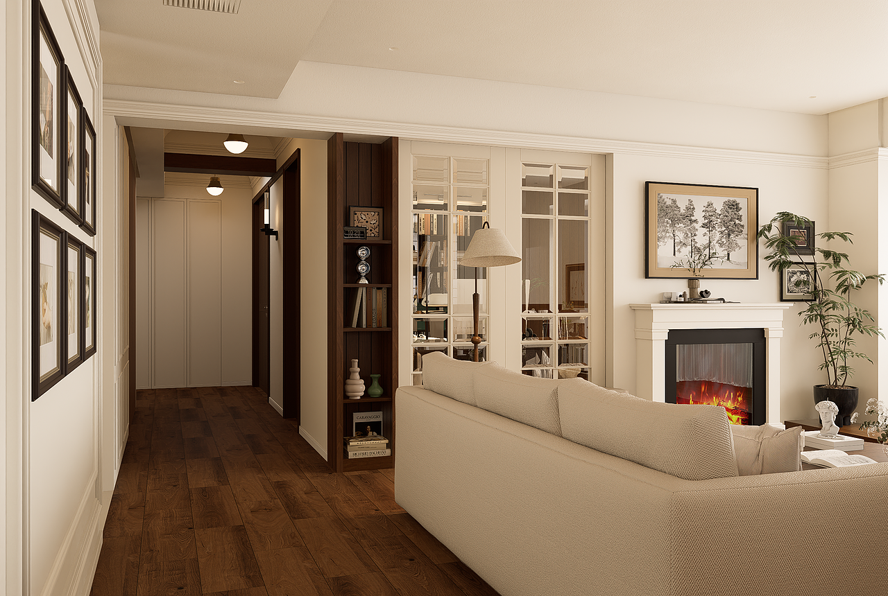 陌上设计｜160㎡世纪新城 旧房改造（图ZMzkxMDUyNDg4） - 家装设计 - 站酷设计师杭州陌上设计原创素材 - 站酷ZCOOL