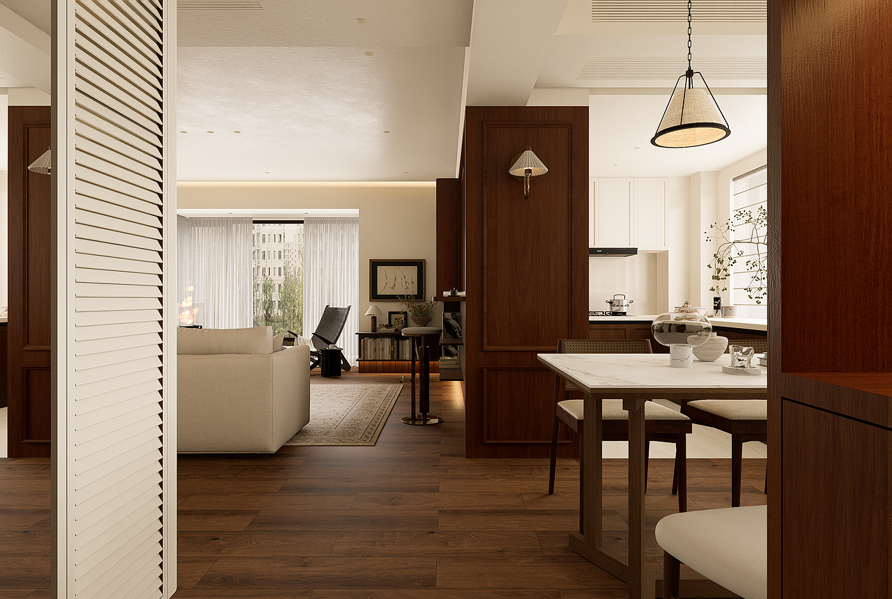 陌上设计｜160㎡世纪新城 旧房改造（图ZMzkxMDUyNDky） - 家装设计 - 站酷设计师杭州陌上设计原创素材 - 站酷ZCOOL