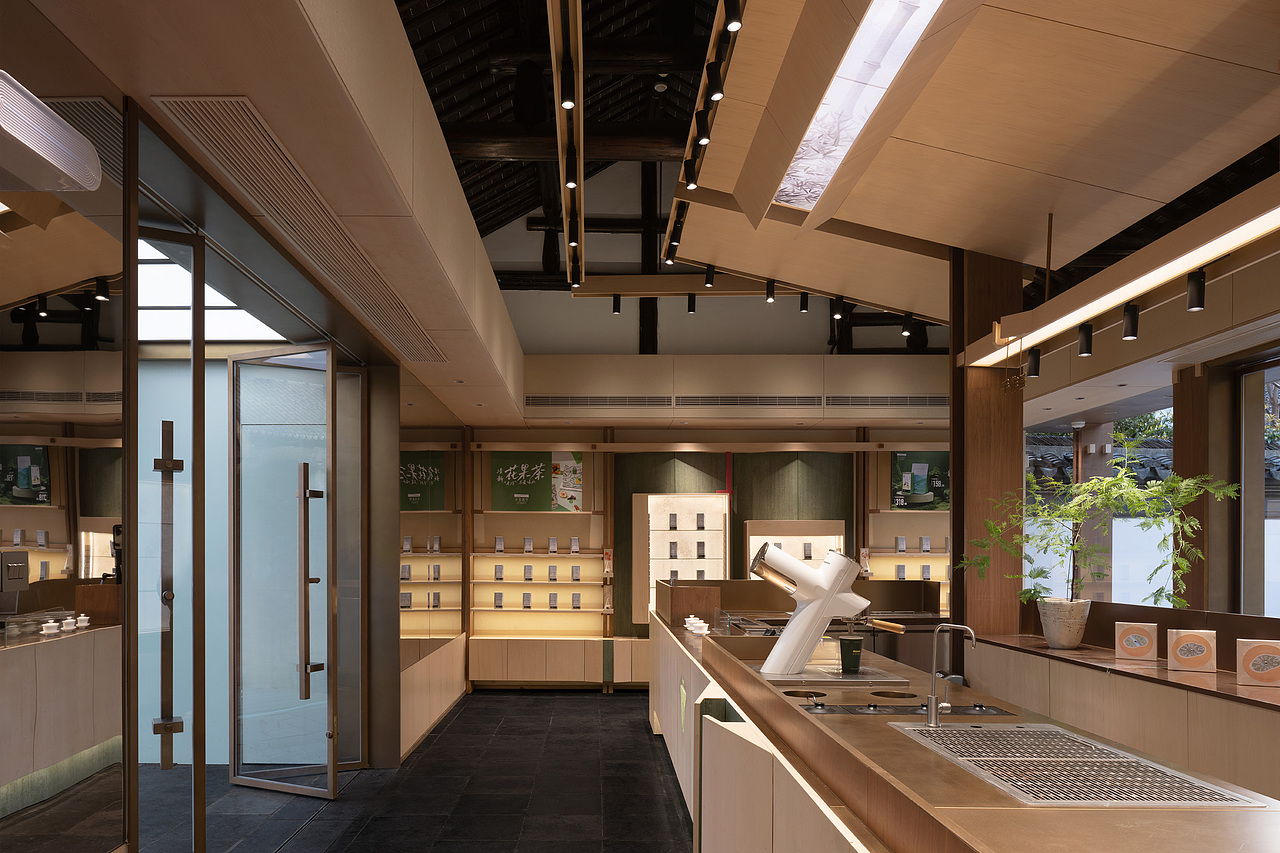 小茶栽堂 | 江苏无锡|欧阳跳建筑设计（图ZMzkxMDUzOTQ0） - 商业空间设计 - 站酷设计师欧阳跳原创素材 - 站酷ZCOOL