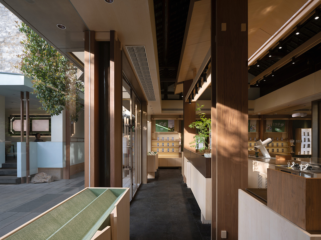 小茶栽堂 | 江苏无锡|欧阳跳建筑设计（图ZMzkxMDUzOTU2） - 商业空间设计 - 站酷设计师欧阳跳原创素材 - 站酷ZCOOL