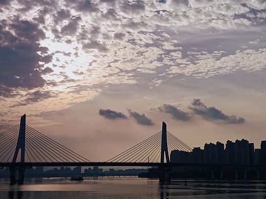 你见过清远晚饭后5、6点的太阳吗？