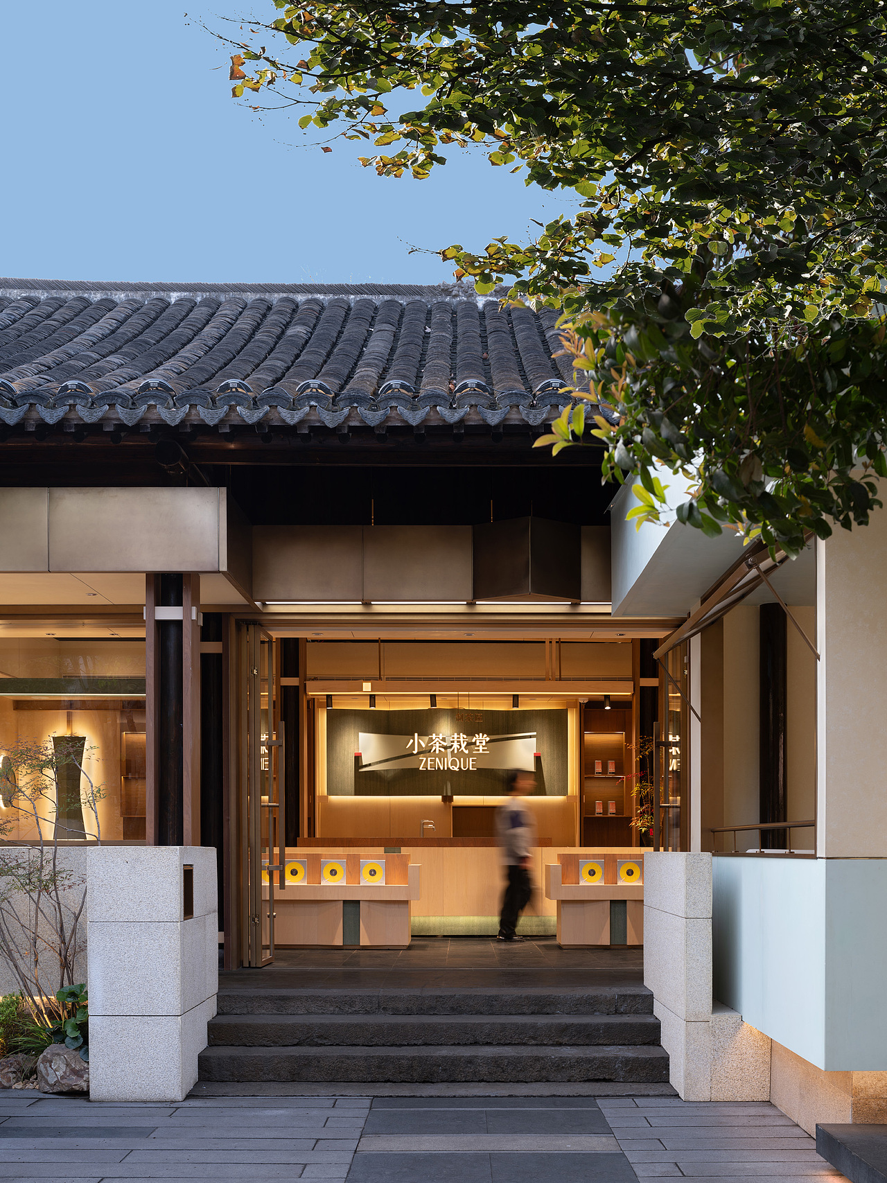 小茶栽堂 | 江苏无锡|欧阳跳建筑设计（图ZMzkxMDU0NzQw） - 商业空间设计 - 站酷设计师欧阳跳原创素材 - 站酷ZCOOL