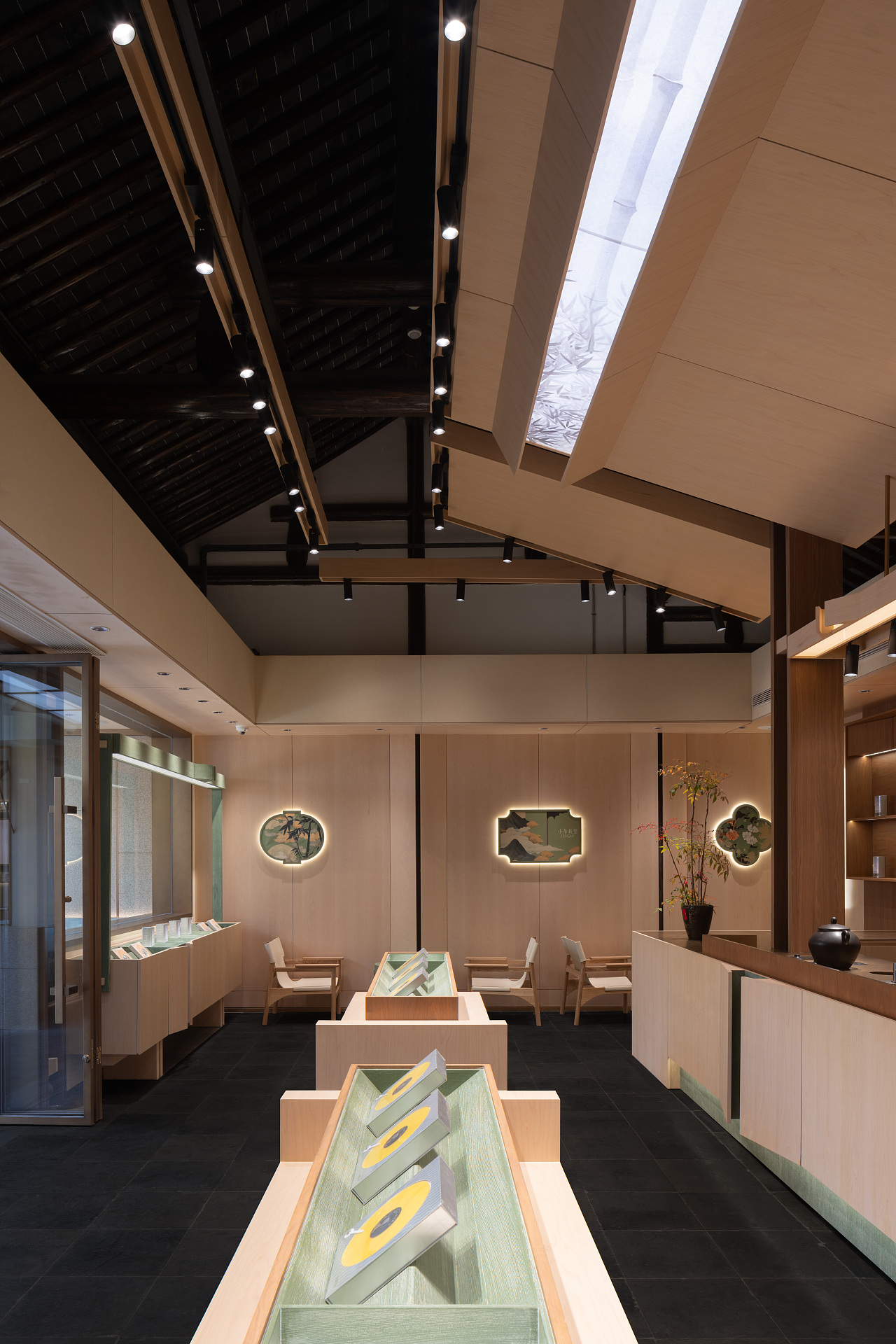 小茶栽堂 | 江苏无锡|欧阳跳建筑设计（图ZMzkxMDU0ODA0） - 商业空间设计 - 站酷设计师欧阳跳原创素材 - 站酷ZCOOL