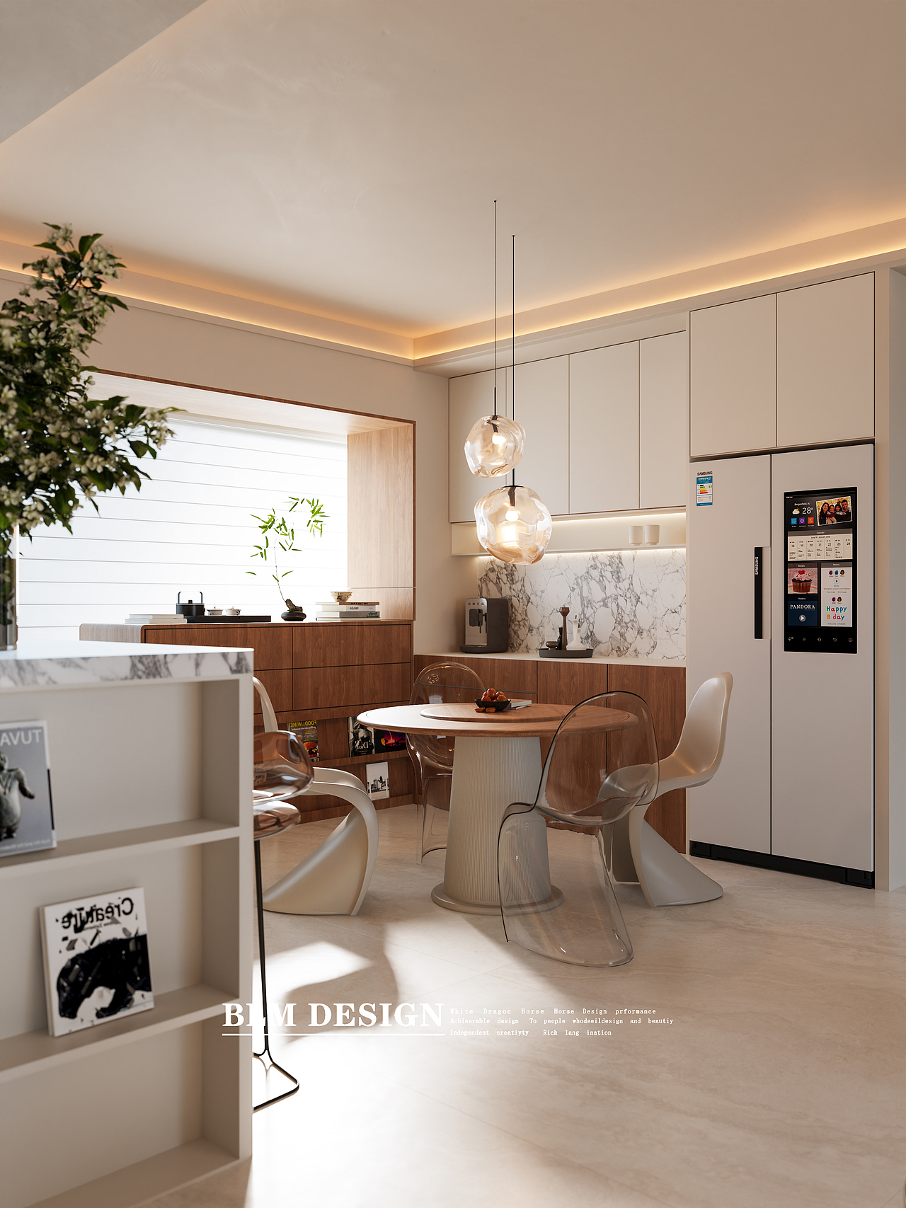 现代风-白龙马效果图