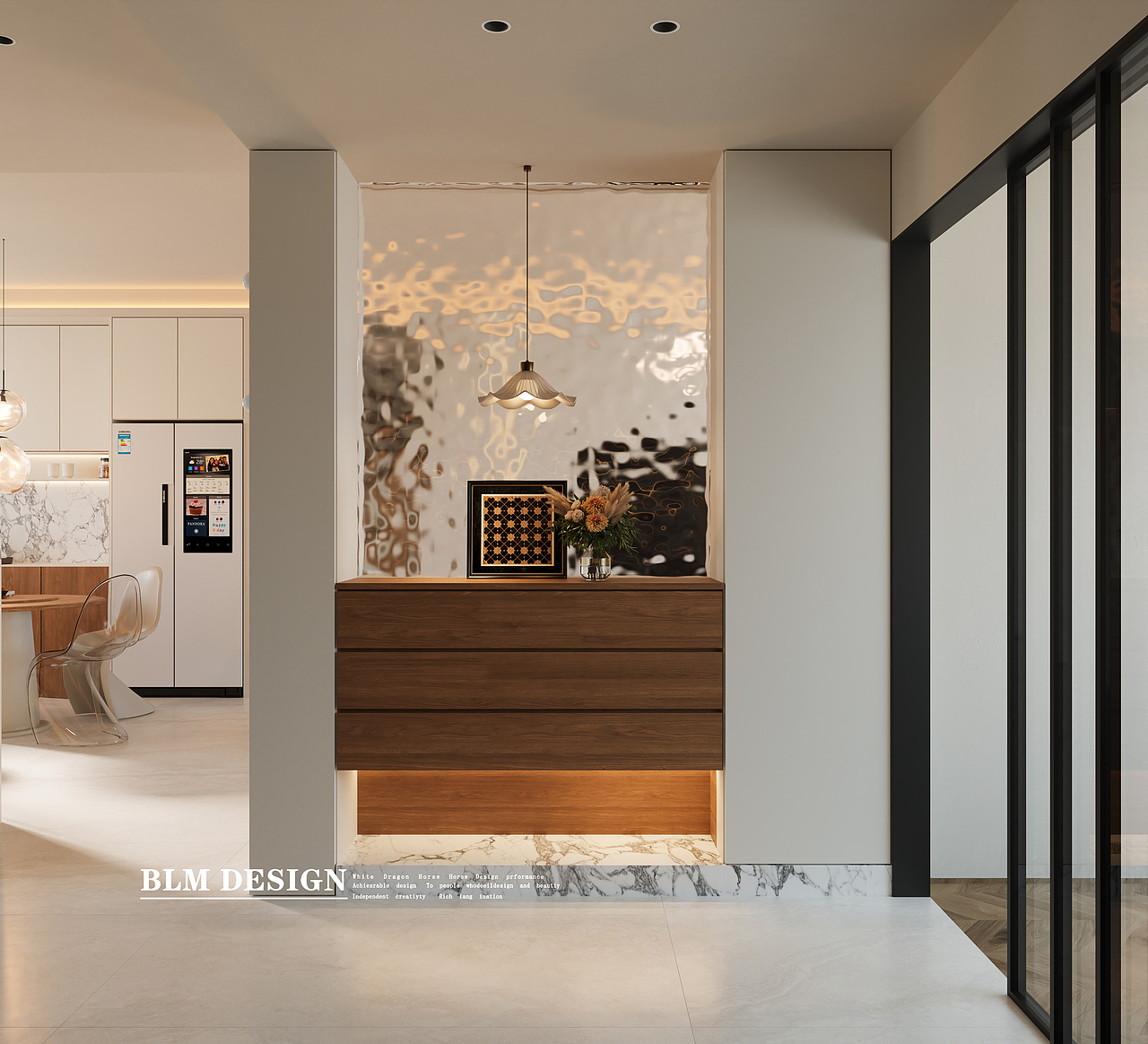 现代风-白龙马效果图