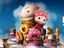 院线动画电影《吃货宇宙》幕后建模分享