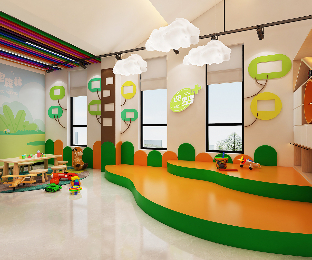 综合活动中心（图ZMzkxMDYxMjQw） - 商业空间设计 - 站酷设计师Z164684446原创素材 - 站酷ZCOOL