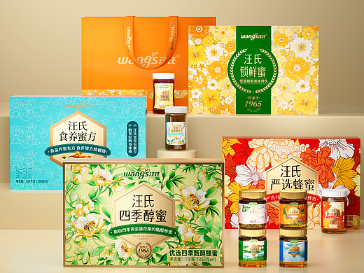 壹觉案例｜ 汪氏蜂蜜礼盒产品矩阵打造