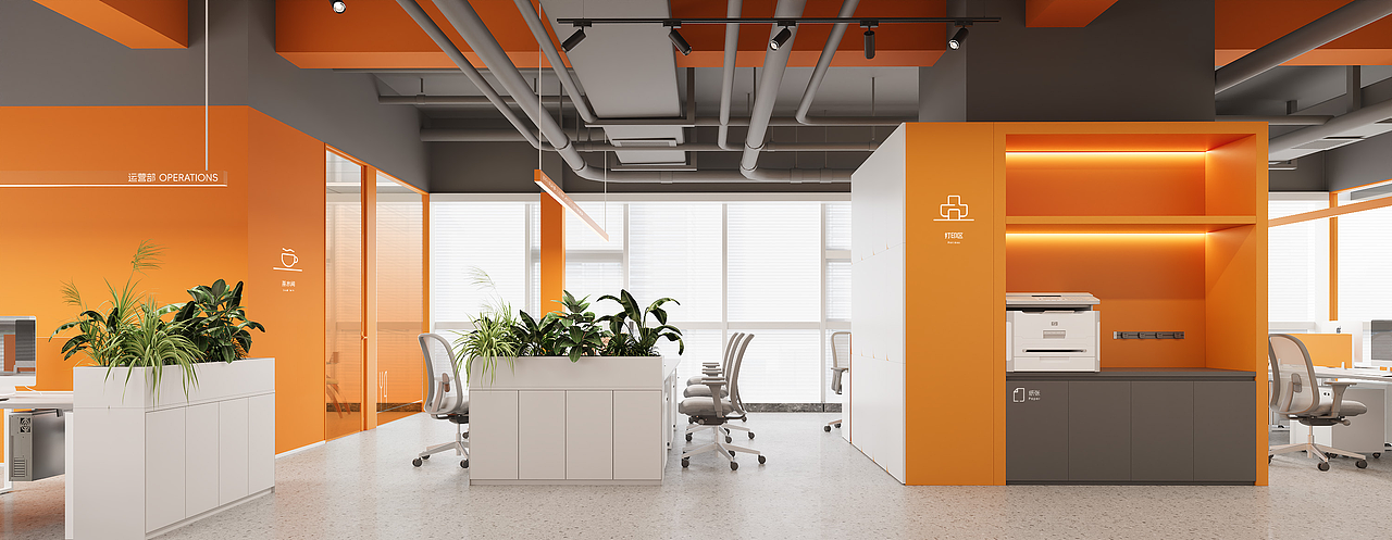 甚行办公室 | 活力感知 · 不设限的办公场所（图ZMzkxMDY3NzUy） - 商业空间设计 - 站酷设计师魔戏空间设计原创素材 - 站酷ZCOOL