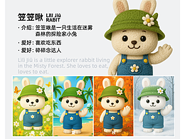 IP形象设计-笠笠啾