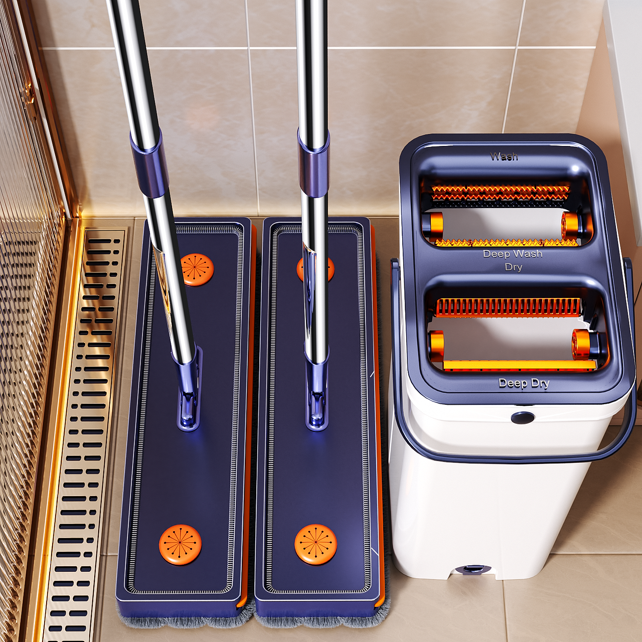 拖把毛发套图展示