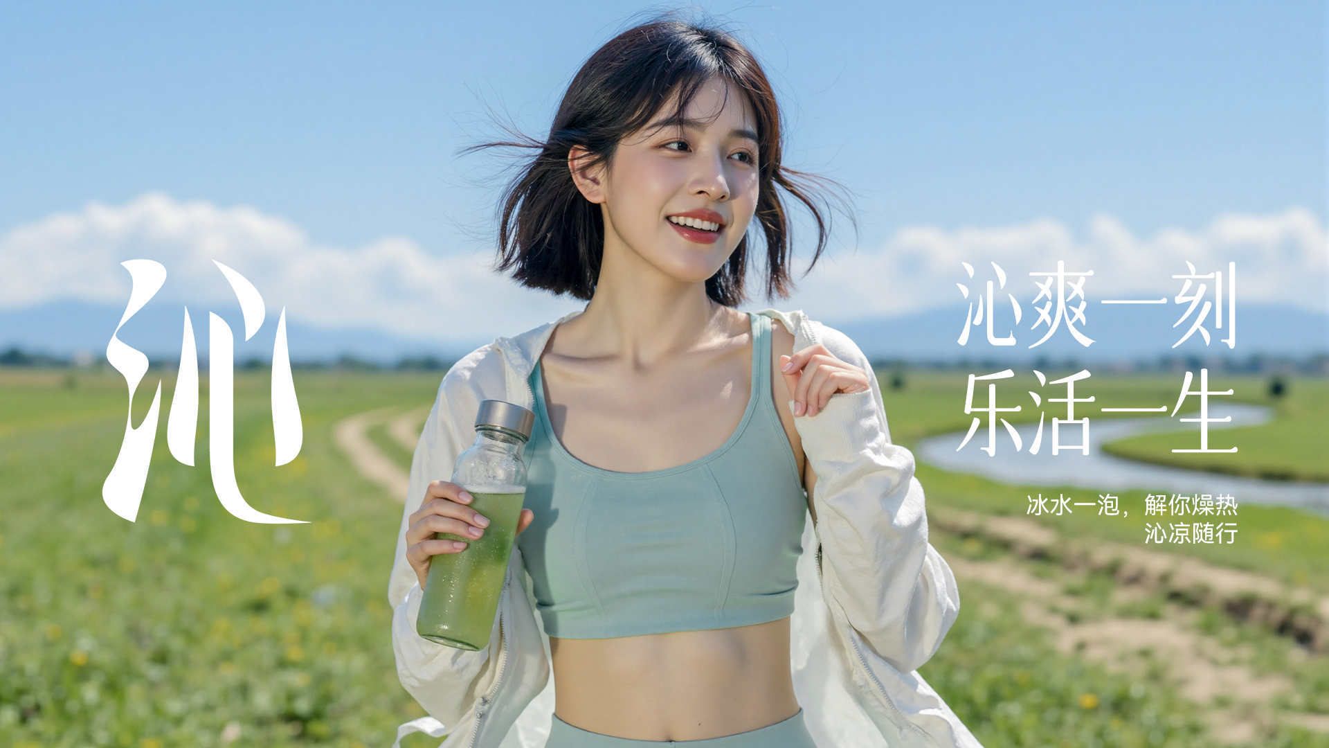 【一个字，一句话，一整套系统】如何用“沁”字打造让年轻人心动的冷泡茶品牌（图ZMTUxMDA1OTI=） - 观点 - 站酷设计师灵鲲科技AIGC原创素材 - 站酷ZCOOL