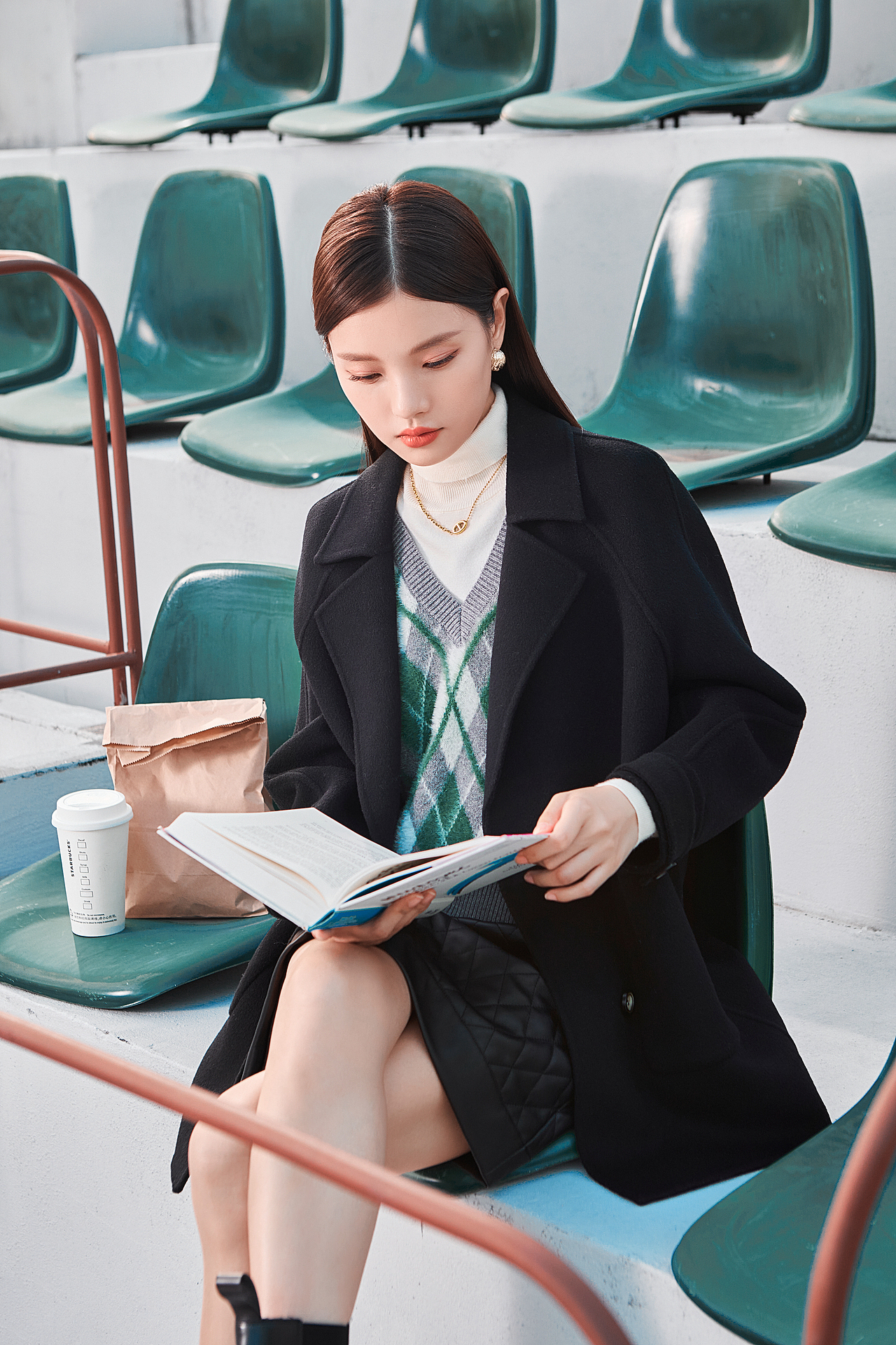 学院风女装拍摄