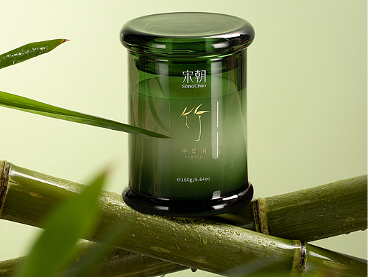 香薰蜡烛 “竹月茶”