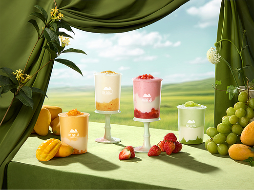 岚茉山「饮品拍摄」