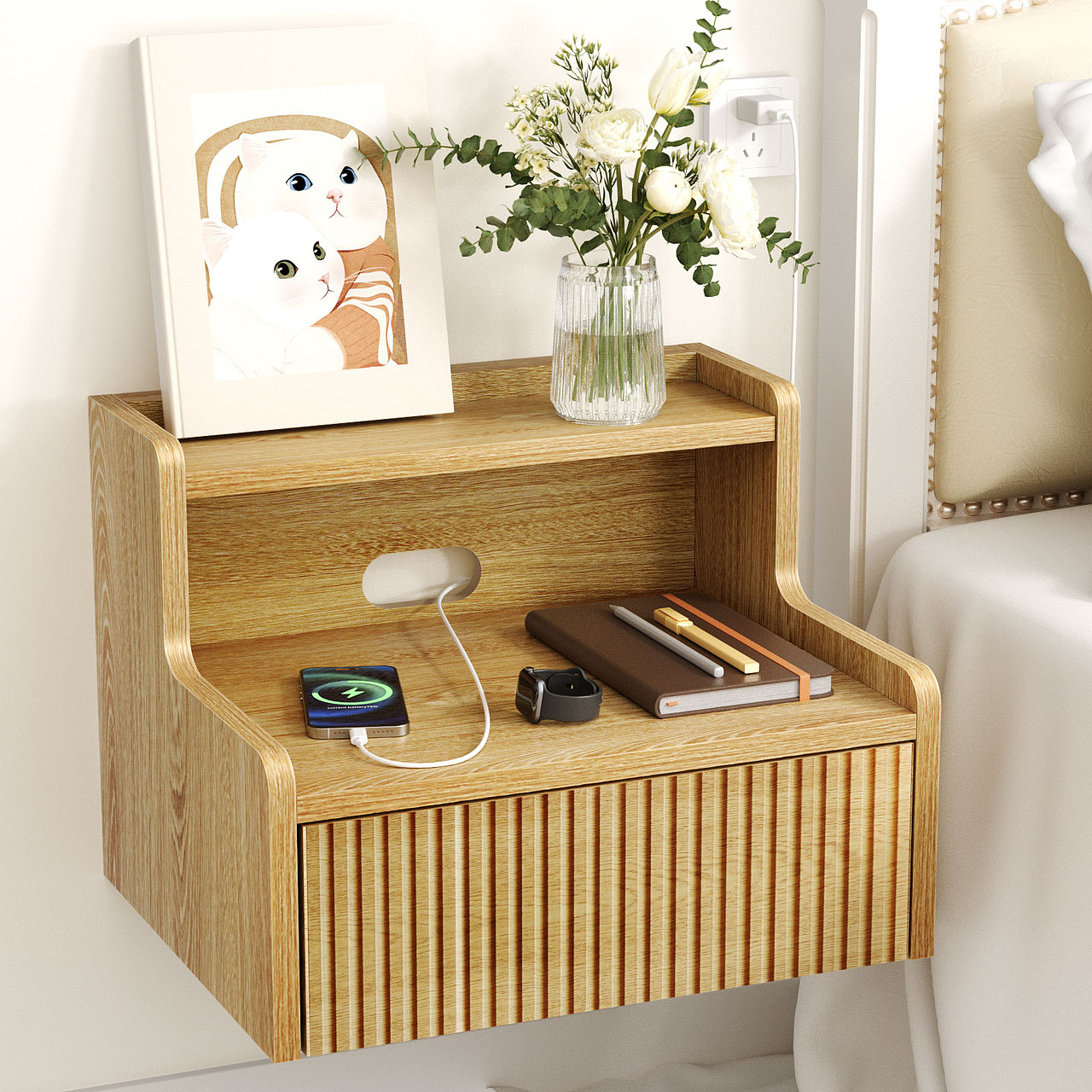 悬浮床边柜（图ZMzkxMDg0NDMy） - 产品 - 站酷设计师小葫芦772原创素材 - 站酷ZCOOL