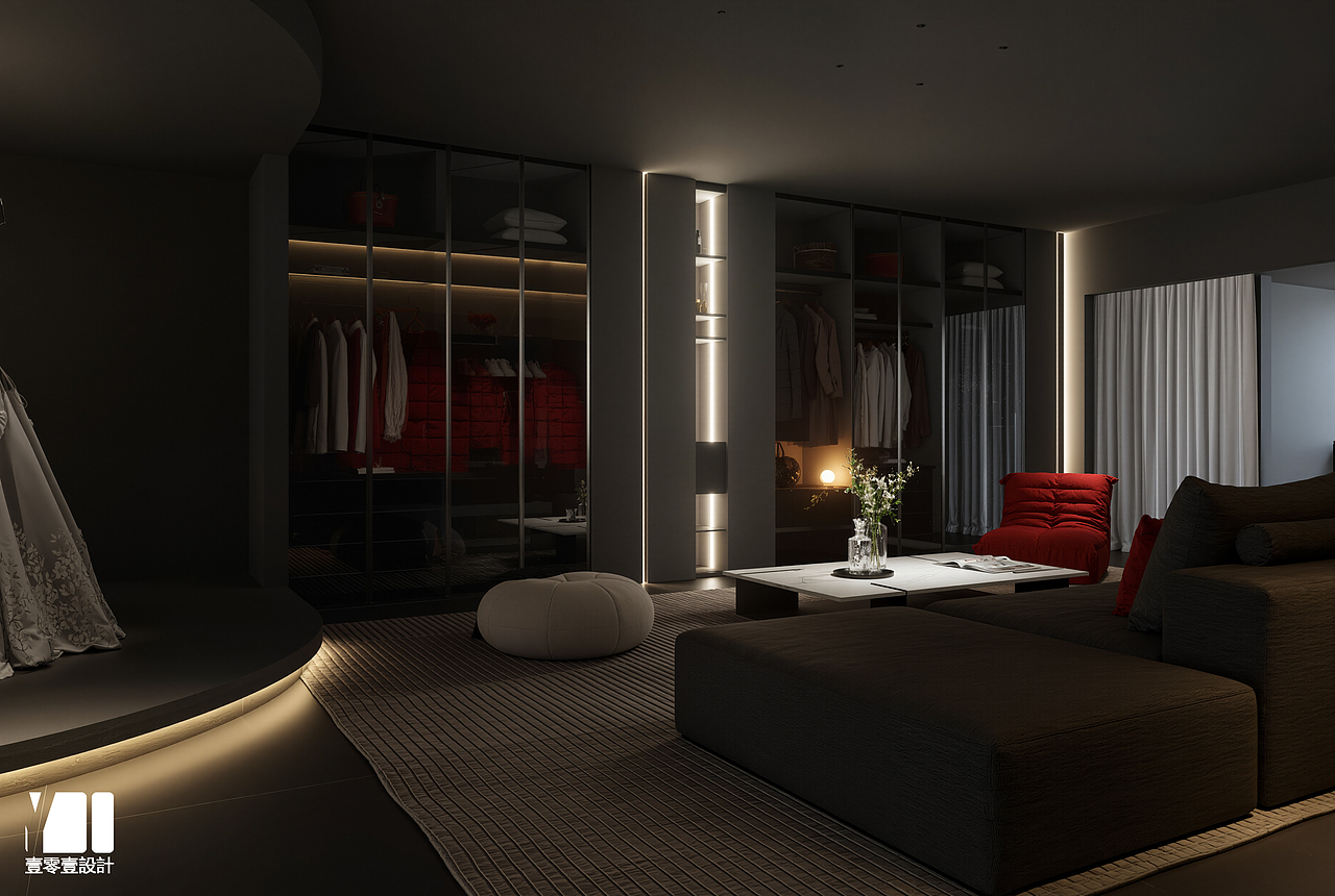 「灰与红｜打造高级感爆棚的婚纱视觉盛宴（图ZMzkxMDg5NTcy） - 商业空间设计 - 站酷设计师壹零壹Design原创素材 - 站酷ZCOOL