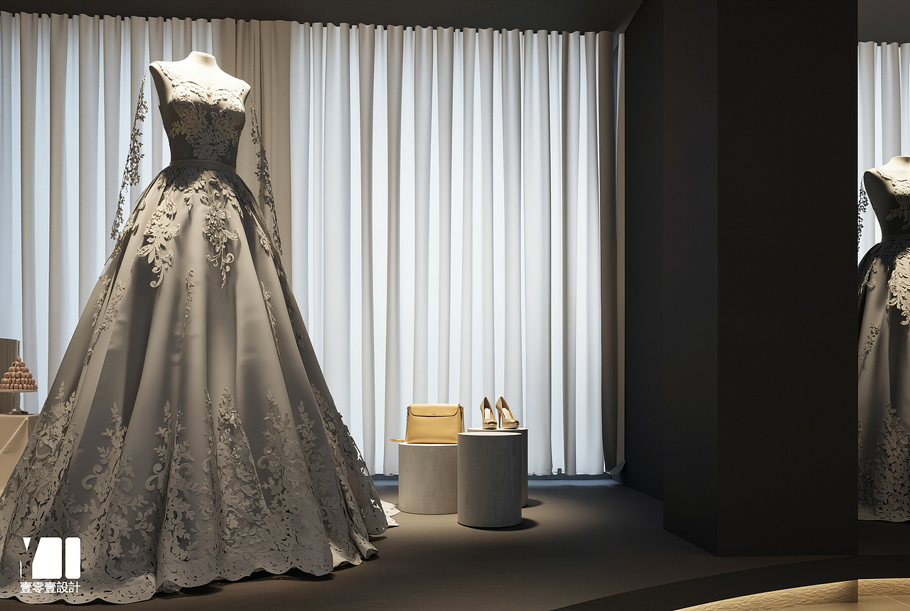 「灰与红｜打造高级感爆棚的婚纱视觉盛宴（图ZMzkxMDg5NTky） - 商业空间设计 - 站酷设计师壹零壹Design原创素材 - 站酷ZCOOL