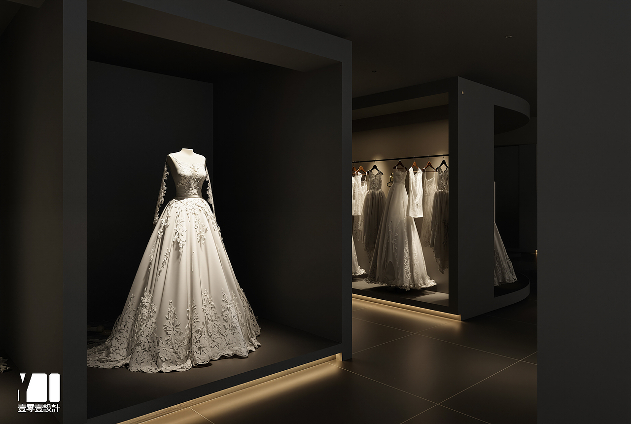 「灰与红｜打造高级感爆棚的婚纱视觉盛宴（图ZMzkxMDg5NjA0） - 商业空间设计 - 站酷设计师壹零壹Design原创素材 - 站酷ZCOOL
