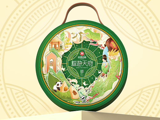 粽游天府丨端午节礼盒包装设计