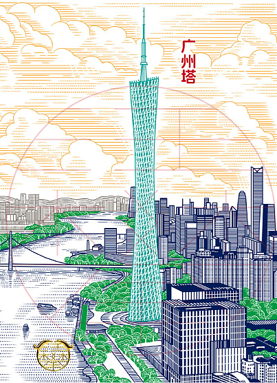 新加坡/广州/深圳/台湾/香港/澳门文创版画插画设计（图ZMzkxMDkzOTM2） - 商业插画 - 站酷设计师鲲鹏设计插画汪攀原创素材 - 站酷ZCOOL