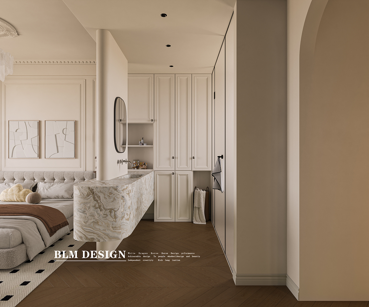 法式-白龙马效果图