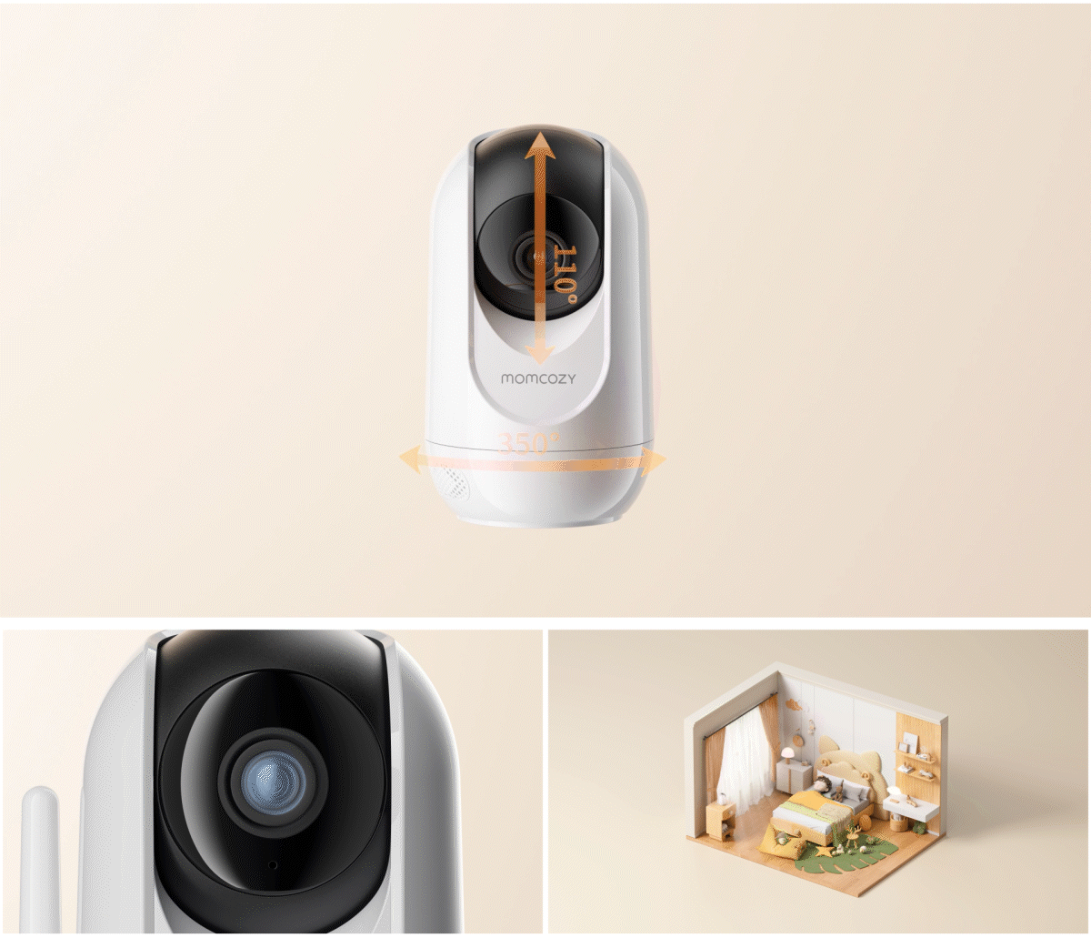 Momcozy 婴儿监视器BM04产品创意CG视频动画（图ZMzkxMDk0OTY0） - 动画/影视 - 站酷设计师Musen_沐森原创素材 - 站酷ZCOOL